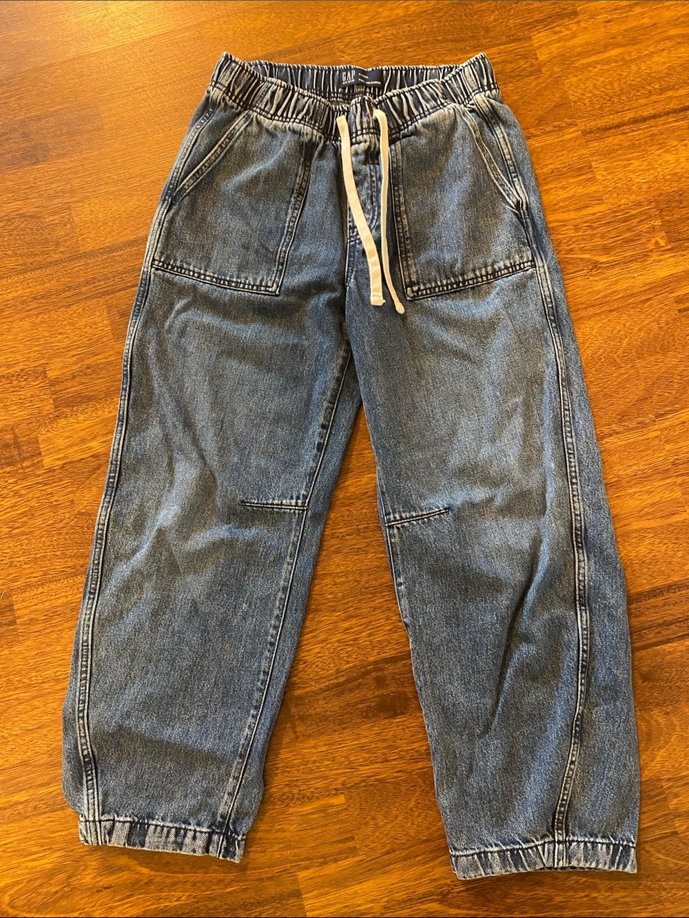 GAP Womens Barrel Jeans - Small Long